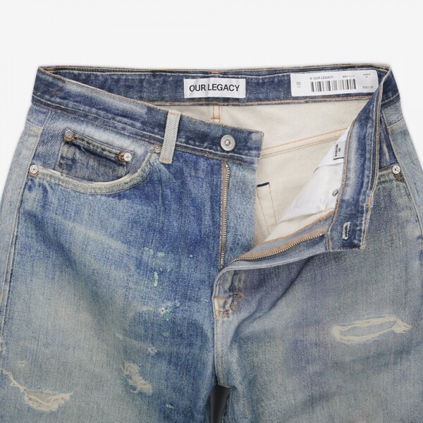 꼬르소밀라노,아워레가시 남성 써드컷 디지털 데님 블루 팬츠 M4205TDD DIGITAL DENIM PRINT