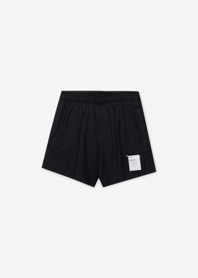 새티스파이 남성 스페이스-O 5인치 블랙 반바지 12076 00000