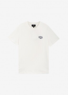 스크래치_아페쎄 공용 로고 화이트 반팔티 COHBU M26388 TAE(200245)