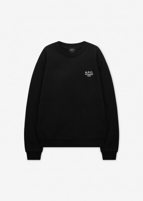 아페쎄 남성 루 마담 블랙/화이트 맨투맨 COHBV M27913 TZC